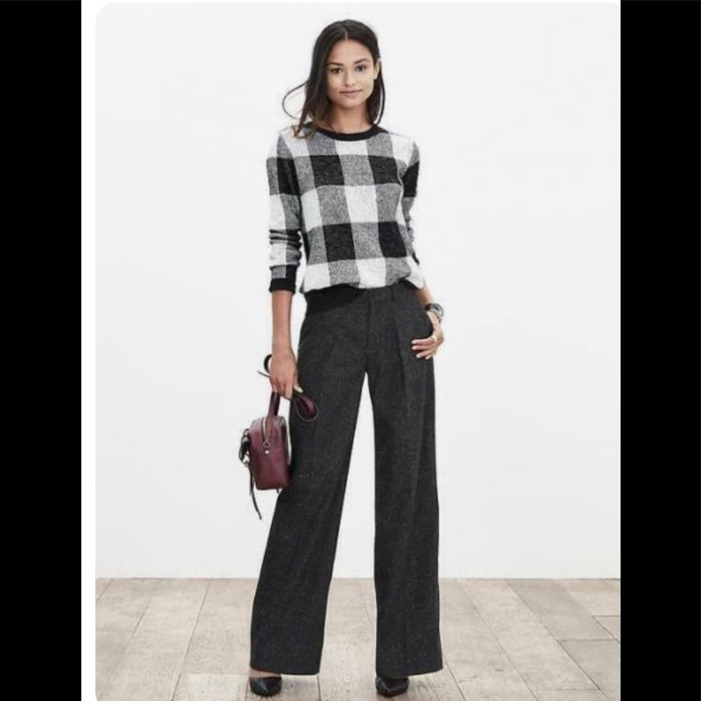 banana republic stretch wool dress pants